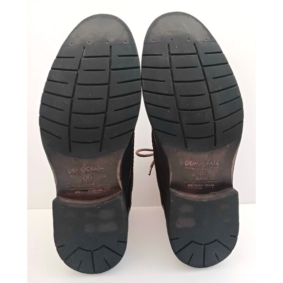 Democrata Garage Collection Mens Brown Leather Lace Up Ankle Boot EU 42 US 9 - Picture 12 of 12